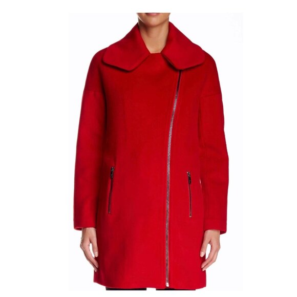 $495 Zac Posen Woman’s Wool Blend Coat. Size 8 - Picture 2 of 8